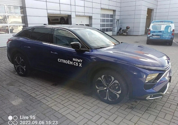 Citroen C5X cena 156000 przebieg: 5200, rok produkcji 2022 z Stęszew małe 56